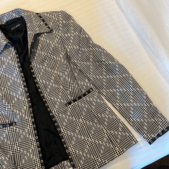 Eacada Leather trimmed jacket - Picture 4 of 12